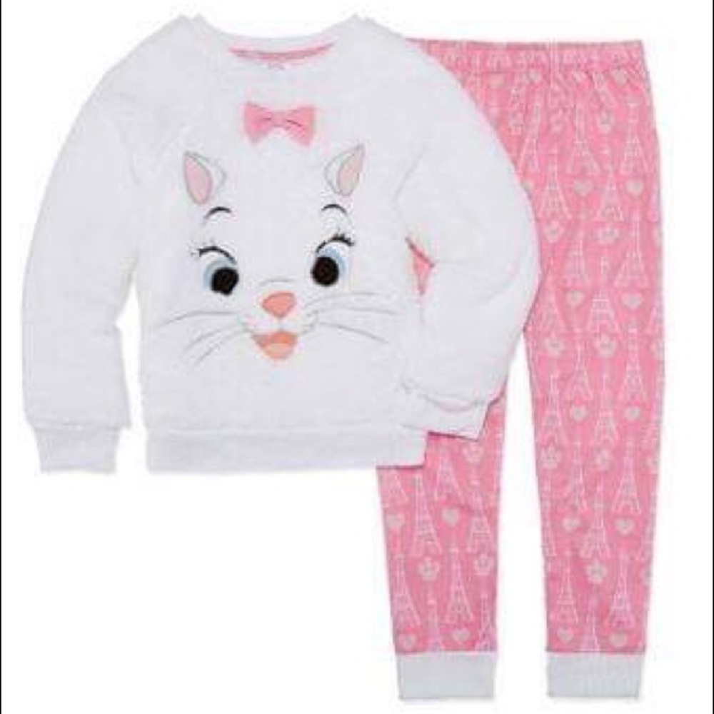 🔴PRICE DROP🔴 Disney 2-pc Marie Pajama Set - Picture 3 of 3
